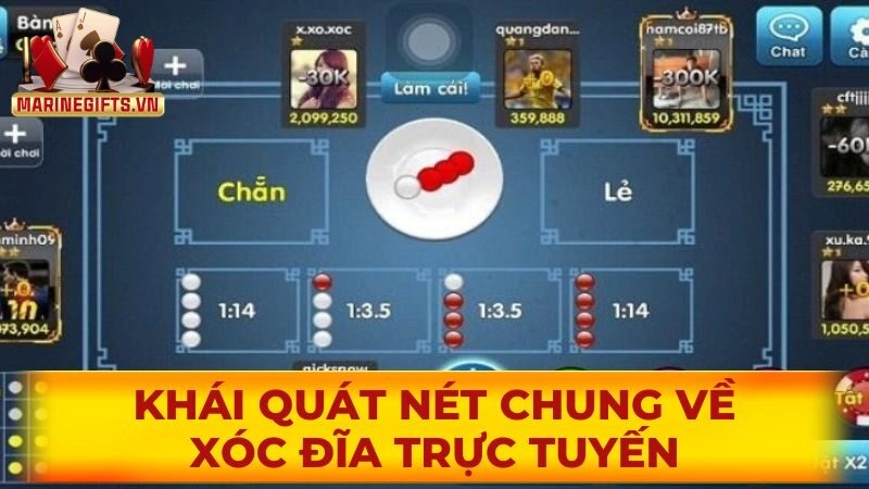 Khái quát nét chung về xóc đĩa trực tuyến